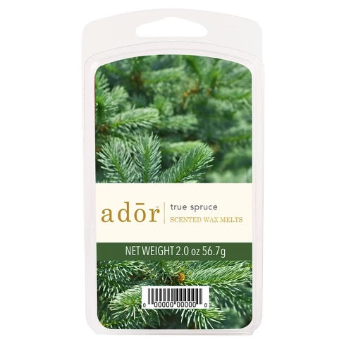 2oz Scented Wax Melts True Spruce - ADOR