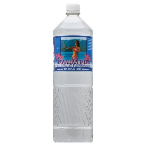 Hawaiian Isles Bottled Water - 1.5 L Bottle