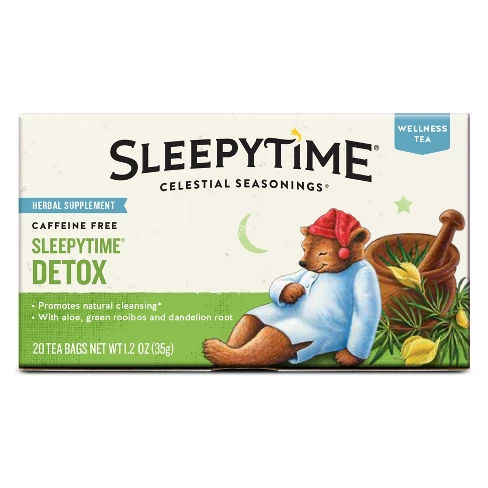 Celestial Seasonings ytime Detox al Tea - 20ct