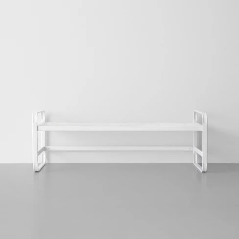 Single Tier Metal Shoe Rack White Made By Design Buy Online In Trinidad And Tobago At Desertcart