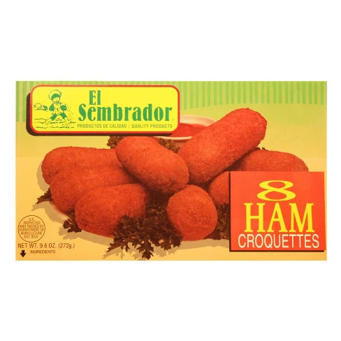 El Sembrador Ham Croquettes - 9.6oz - 8ct