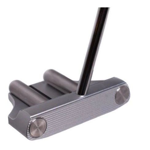 Rife Two Bar Mallet Center Shaft Silver Putter