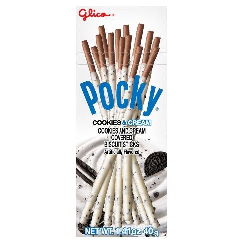 Glico® Pocky® Cookies & Cream Covered Biscuit Sticks 1.41oz