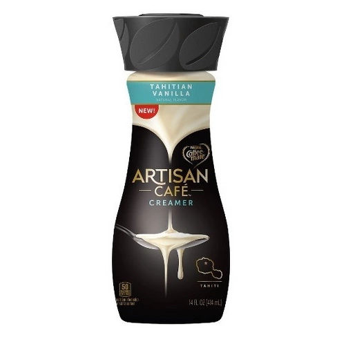 Coffee Mate Tahitian Vanilla Artisan Café Coffee Creamer - 14 fl oz