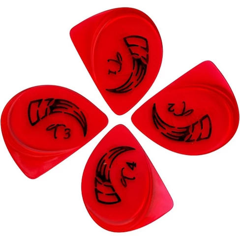 Talon Guitar Picks Raptor Ruby Picks Heavy 4 Pack