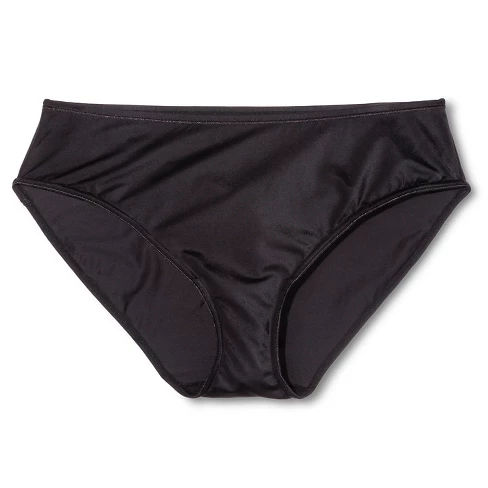 Curvy Studio® Women's Perfect Smooth Hi-Cut Panty - Black M