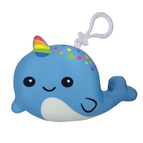 Two Scoops Blue Narwhal Squishem