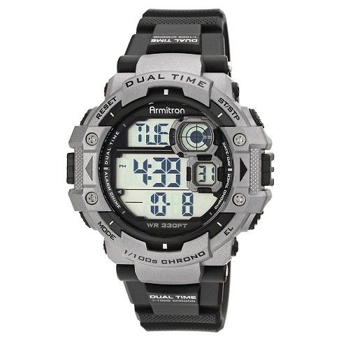 Men's Armitron Digital Sport Watch - Silver