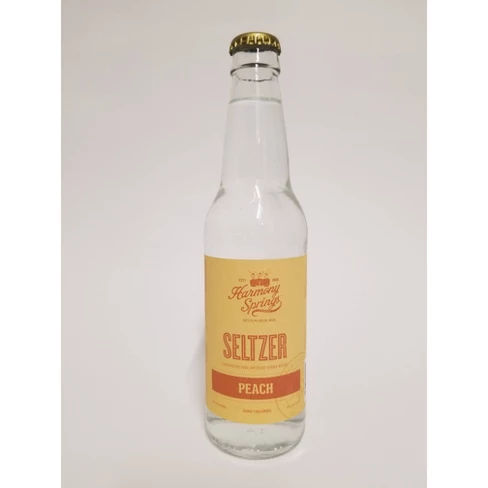 Harmony Springs Peach Seltzer - 12 fl oz Bottle