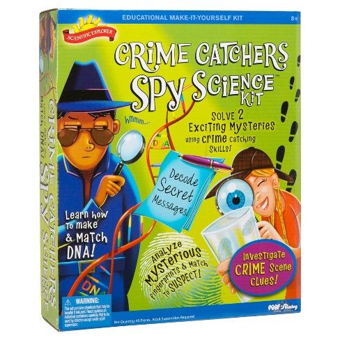 Scientific Explorer Crime Catchers  Science Kit