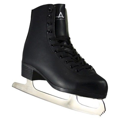 Men's American Tricot Lined Figure Skate - Black