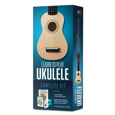 Hal Leonard Learn To Play Ukulele Kit - Washed Wood (274381)