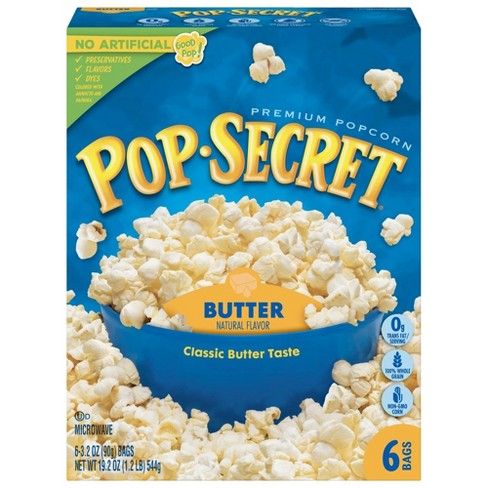 Pop Secret Butter Microwave Popcorn - 6ct