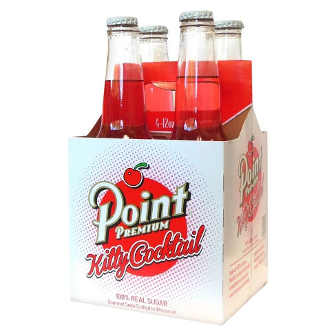 Point Kitty Cocktail Soda - 4pk/12 fl oz Glass Bottles