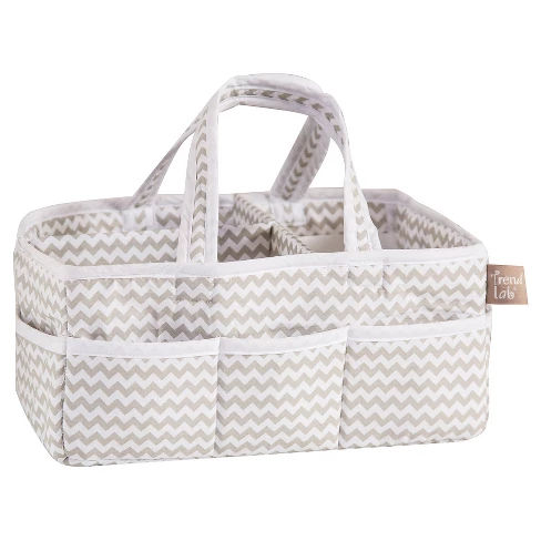 Trend Lab Gray Chevron Storage Caddy