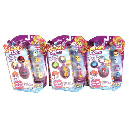 Squinkies 'Do Drops Starter Pack - 3 Pack Bundle