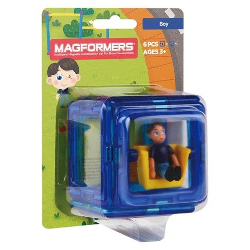 Magformers Figure Plus Boy Set - 6pc