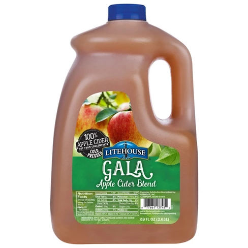 Litehouse Gala Apple Cider - 89 fl oz