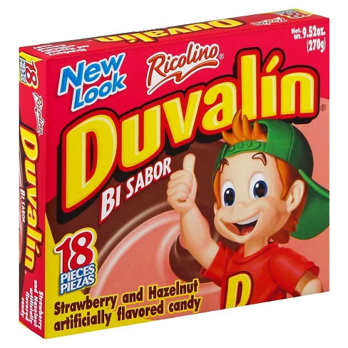 Duvalin Strawberry and Hazelnut Flavored Candy - 9.52oz
