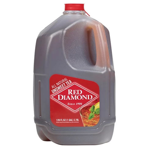 Red Diamond All Natural Unsweet Tea 128 oz