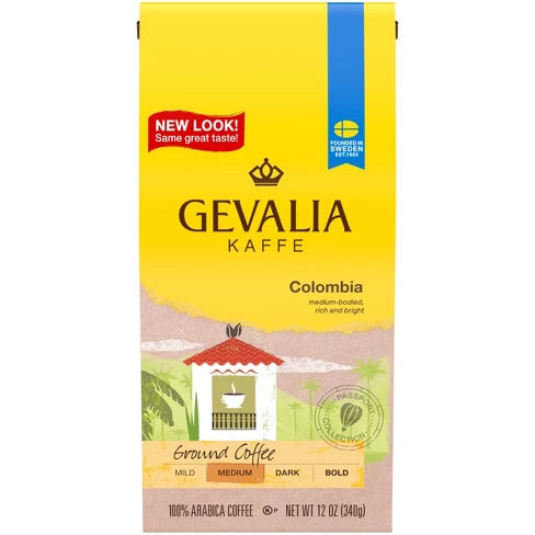 Gevalia Colombia Medium Roast Ground Coffee - 12oz