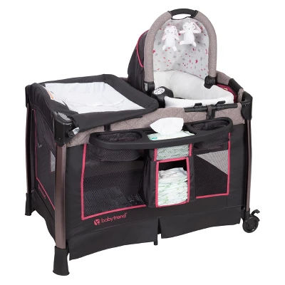 baby trend nursery center bassinet