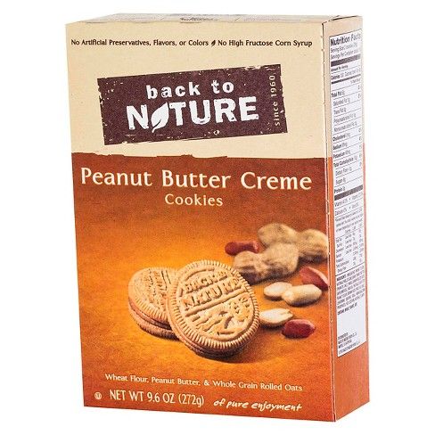 Back To Nature Peanut Butter Creme Cookies 9 6 Oz Buy Online In Haiti At Haiti Desertcart Com Productid