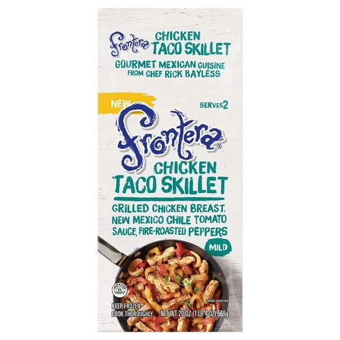 Frontera Frozen Chicken Taco Skillet - 20oz