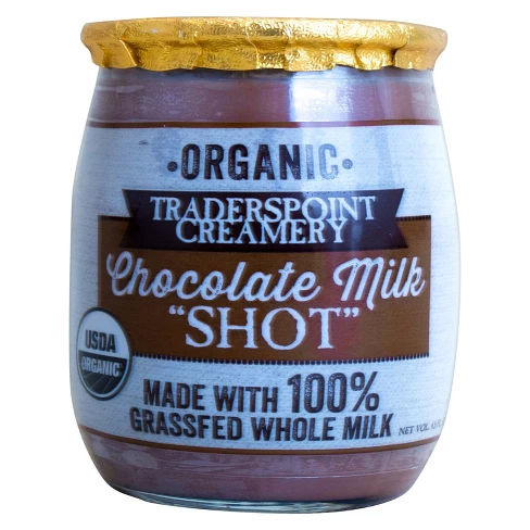 Traders Point Creamery Organic Chocolate Milk Shot - 4.5 fl oz