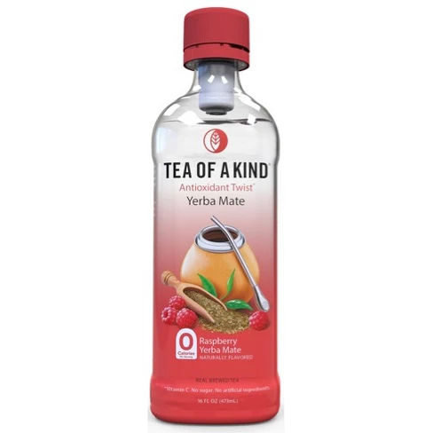 Tea of a Kind, Raspberry Yerba Mate Tea - 16 fl oz Bottle