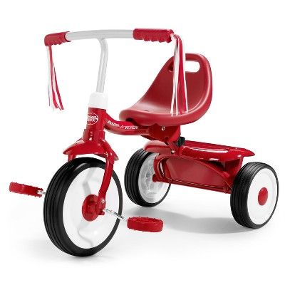 radio flyer fold 2 go tricycle