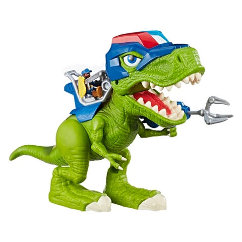 Playskool Heroes Chomp Squad Troopersaurus and Bobby Badge
