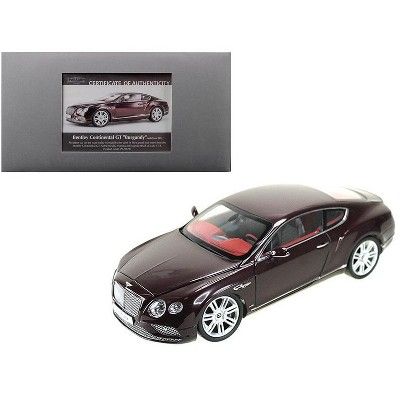 bentley continental gt diecast model