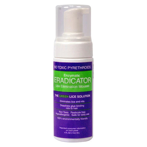 Eradicator Non-Toxic Lice & Nit Elimination Mousse 4 oz