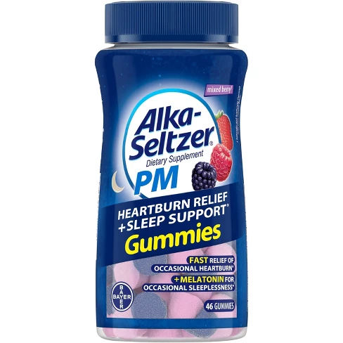 Alka Seltzer PM Heartburn  +  Support - 46ct