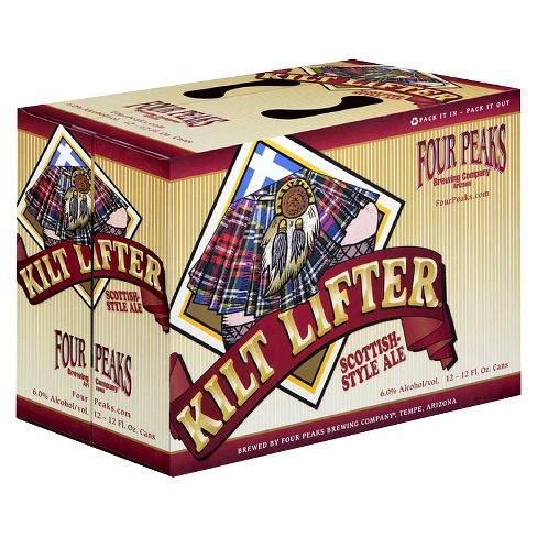 Four Peaks® Kilt Lifter Scottish-Style Ale - 12pk / 12oz Cans