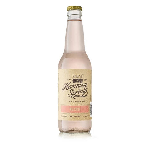 Harmony Springs Peach Soda - 12 fl oz Bottle