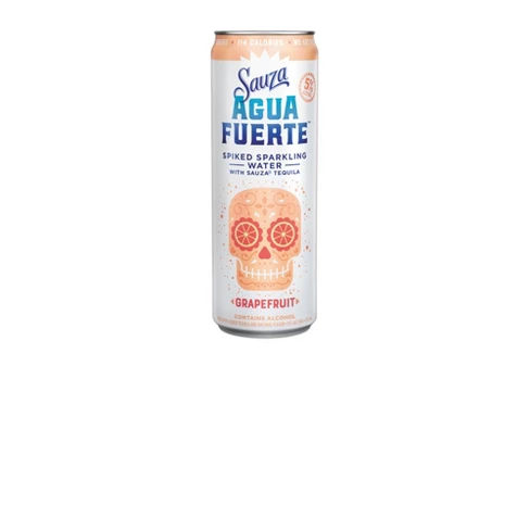 Sauza Agua Fuerte Grapefruit Tequila - 4pk / 12 fl oz Cans