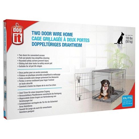 Dogit Dog Crate - Gray