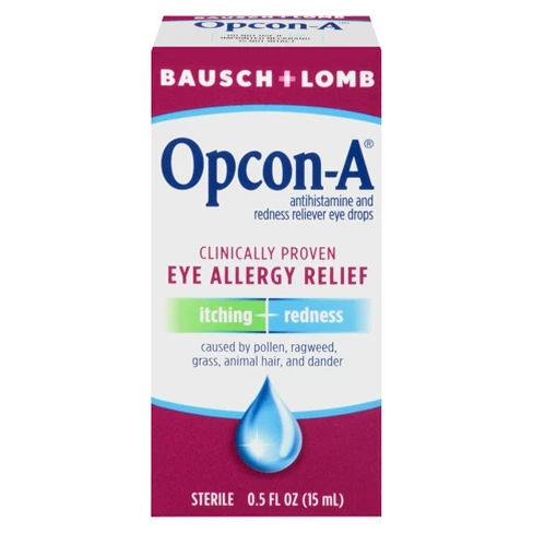 Bausch & Lomb Allergy Relief Eye Drops - 0.5 oz