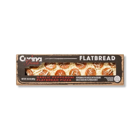 Cucina Grande Garlic Pepperoni Flatbread - 10.5oz