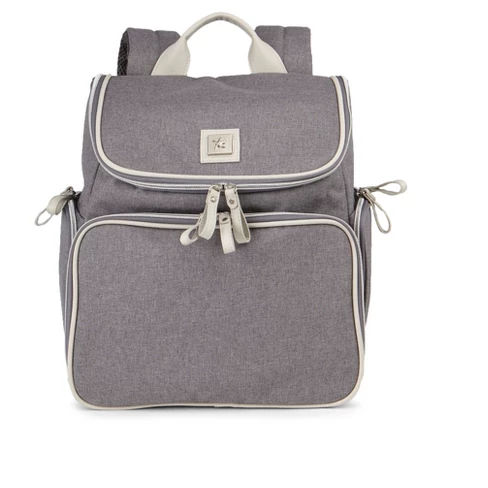Bananafish Breast Pump Backpack - Grey/Bone