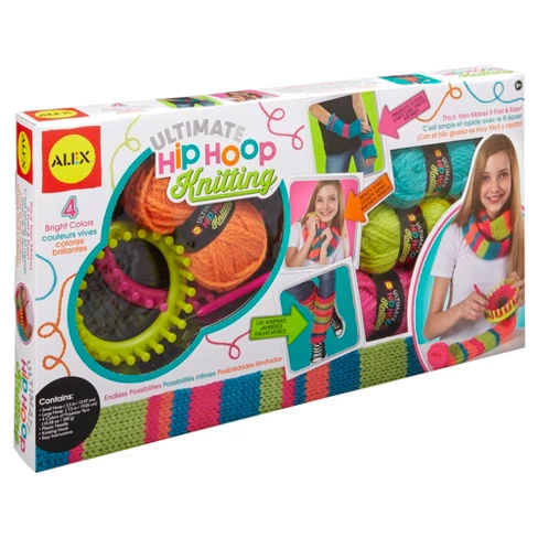 ALEX® Toys Hip Hoop Knitting Kit