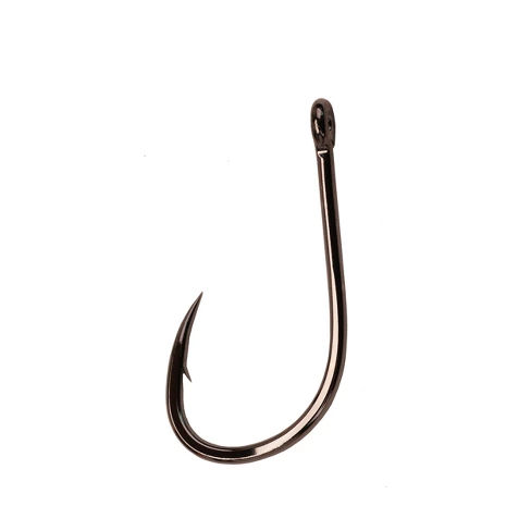 Gamakatsu Octopus Straight Eye Hook - 4x Strong - NS Black