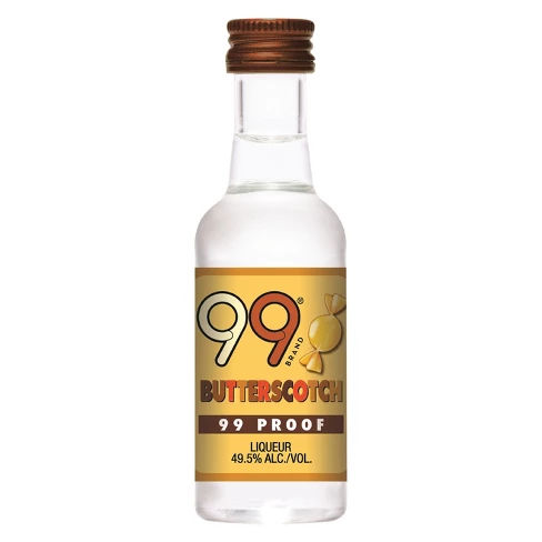 99 Brand Butterscotch Schnapps - 50ml Bottle