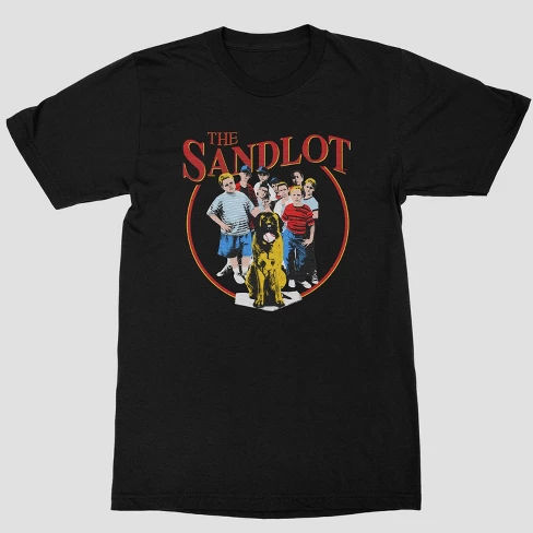 Men's Short Sleeve The Sandlot Crew T-Shirt - Black