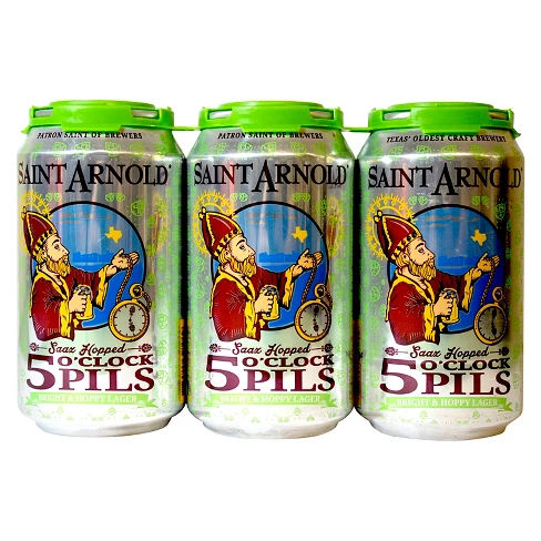 Saint Arnold® 5 O'Clock Pilsner - 6pk / 12oz Cans