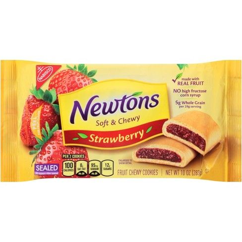Newtons Strawberry Fruit Chewy Cookies - 10oz