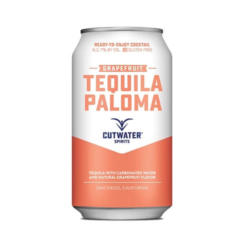 Cutwater Spirits Grapefruit Paloma - 4pk/12 fl oz Cans