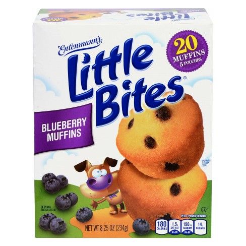 Entenmann's® Little Bites Blueberry Muffins - 8.25oz
